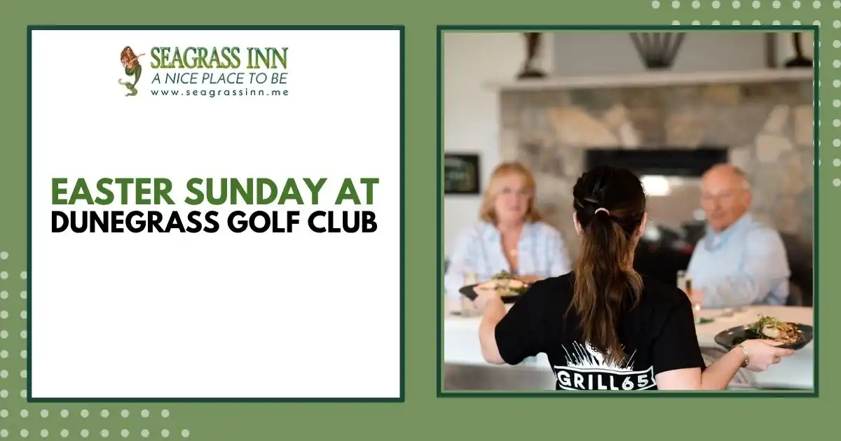 Easter Sunday celebration at Dunegass Golf Club with family dining.