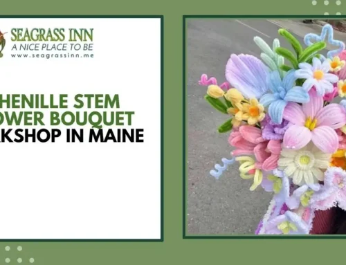 Chenille Stem Flower Bouquet Workshop in Maine